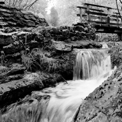 Le ruisseau dans la Val sans retour