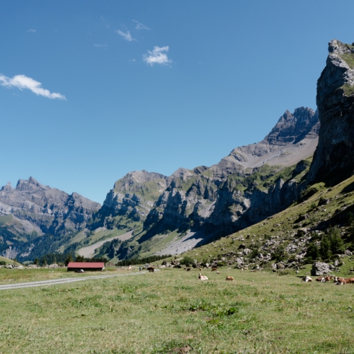 En approchant le plateau de Barme