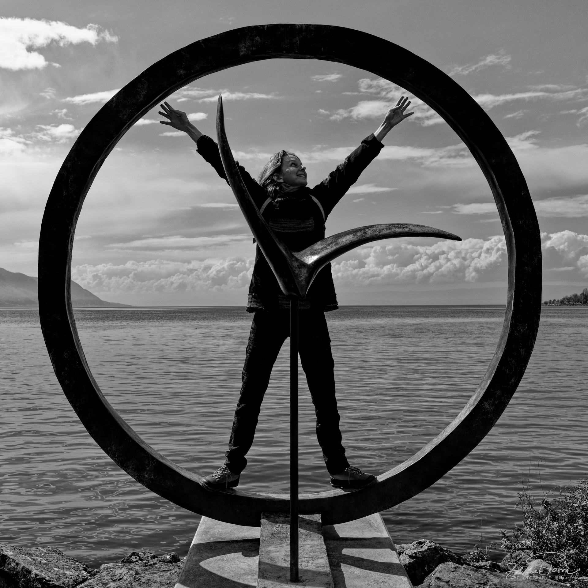 La roue infinie à Montreux