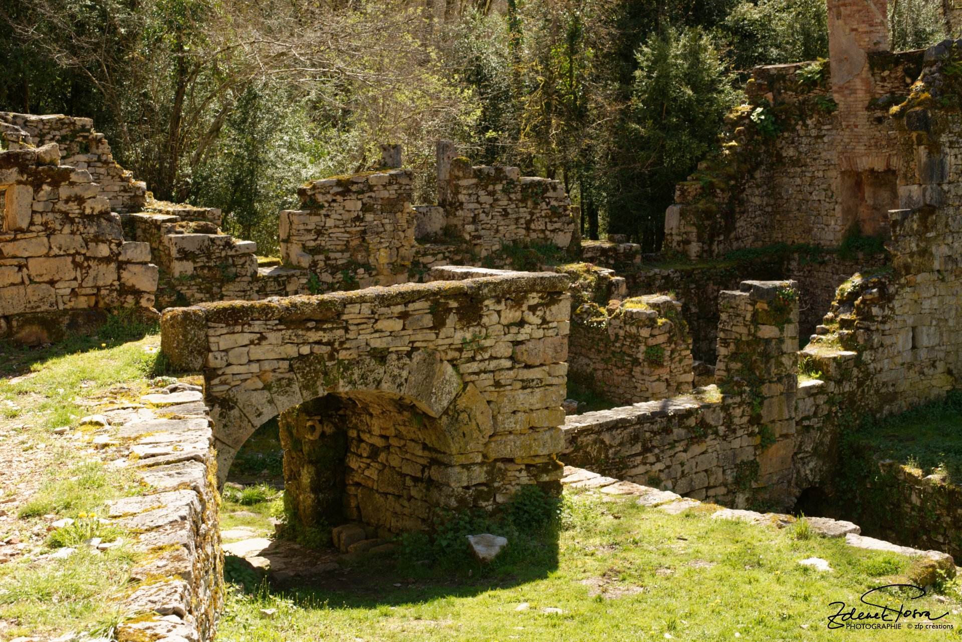 Les restes du moulin de Tournefeuille