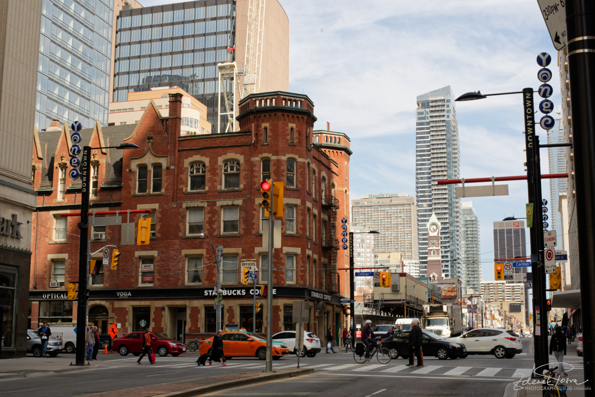 Dans le centre historique de Toronto