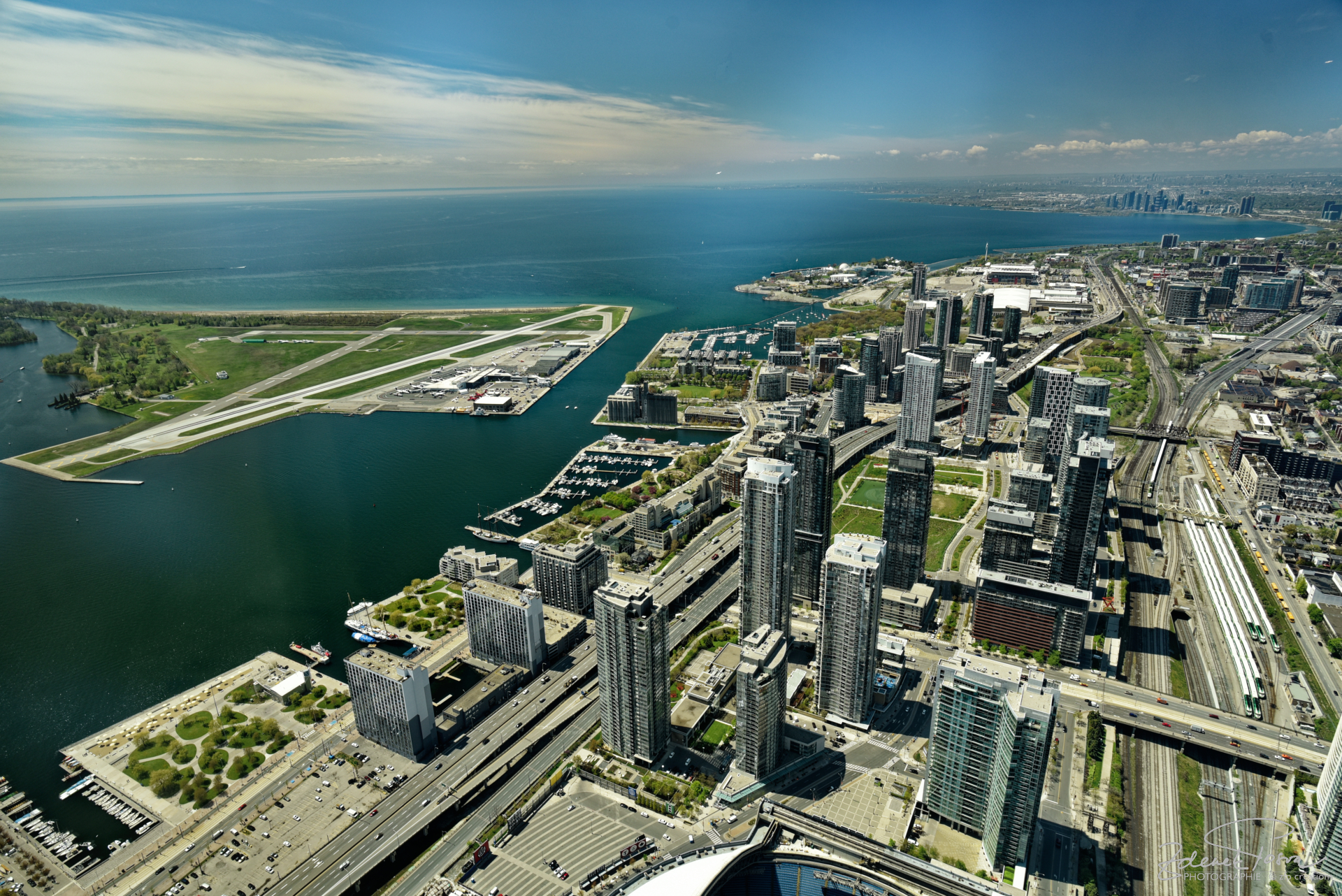 Toronto depuis la tour CN