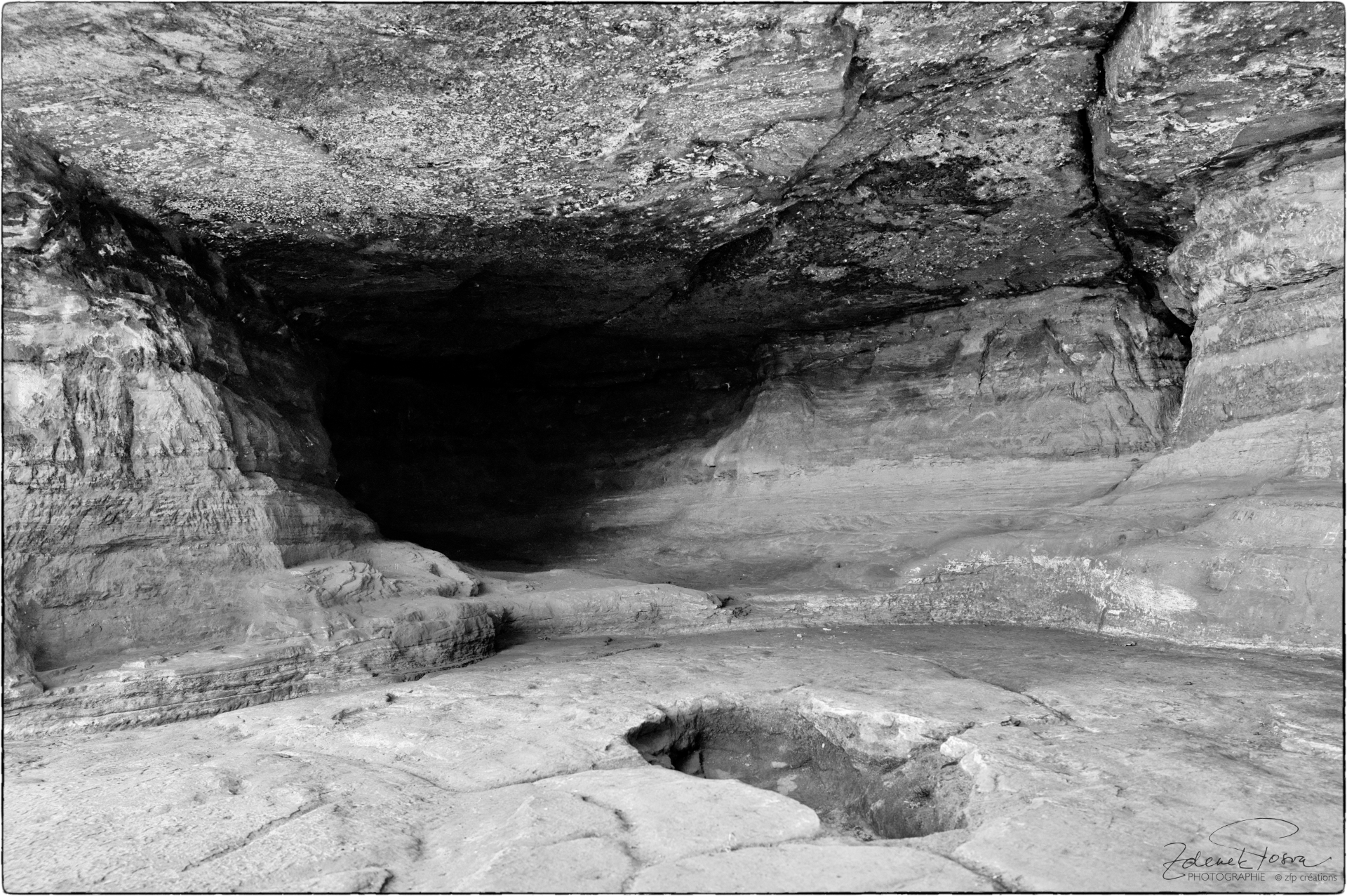 La grotte du mont Saint-Michel