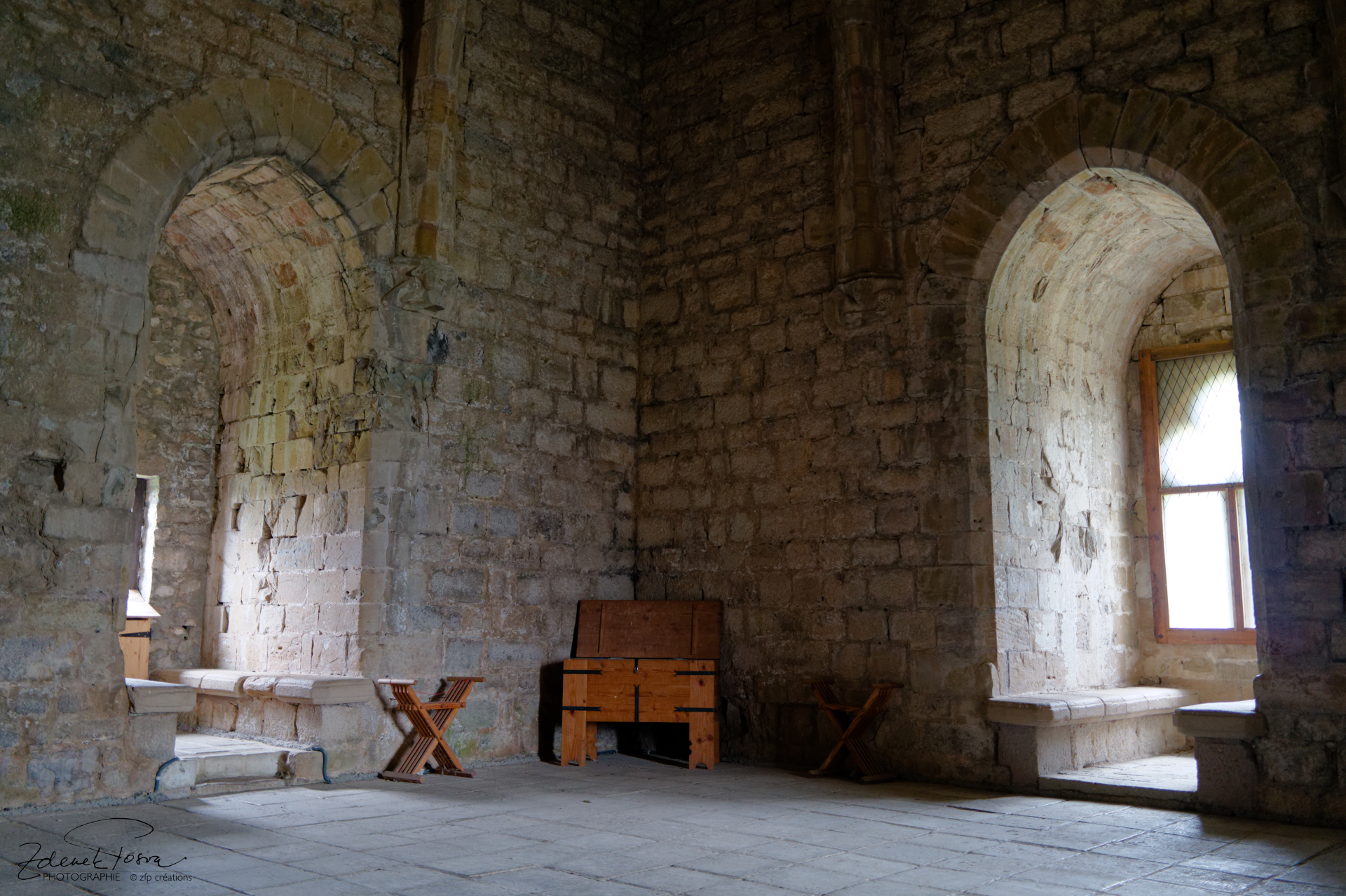 Le château de Puivert, la troisième salle