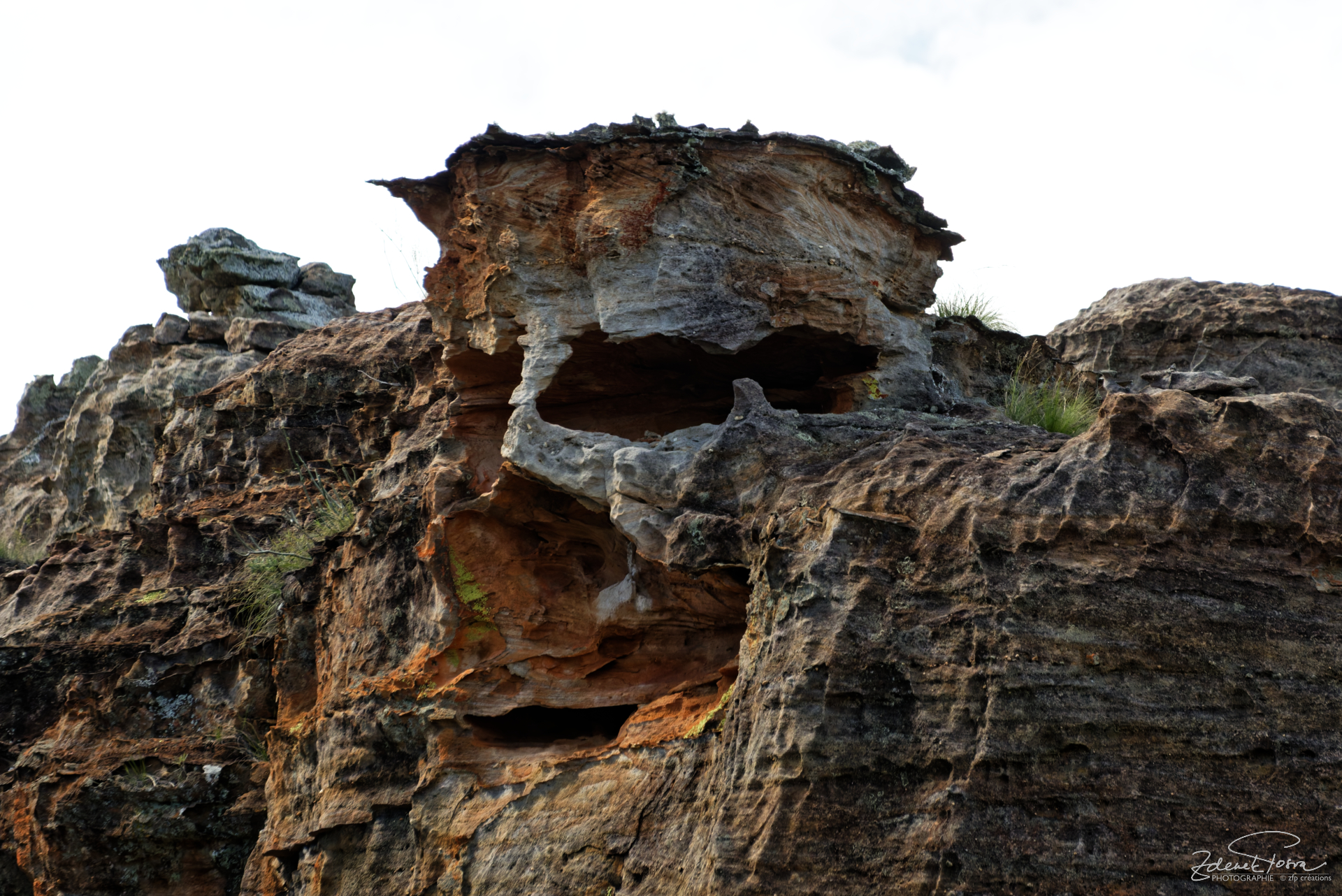 Un motif étonnant  dans un parc national de l'Isalo