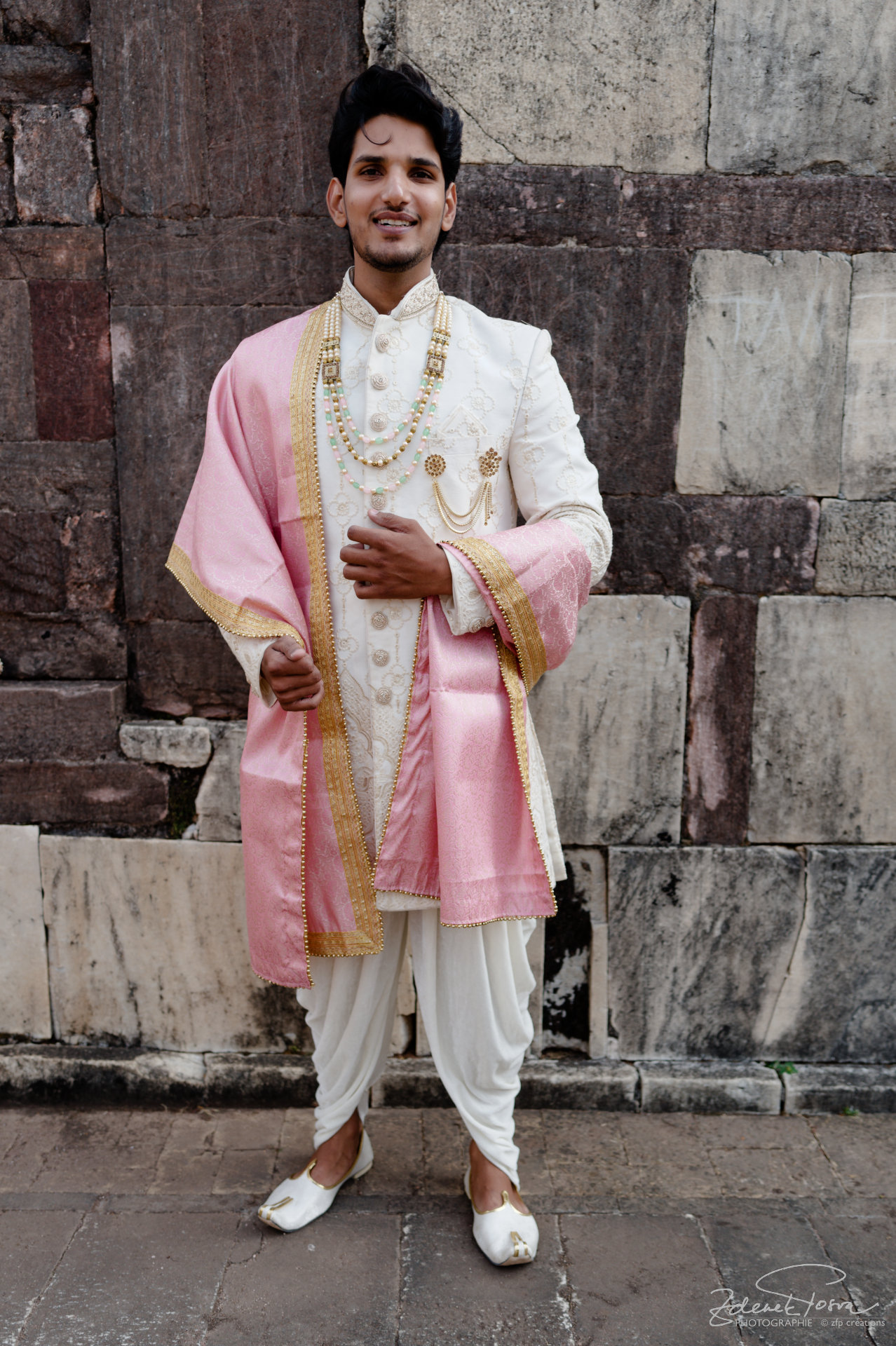 Des manequins professionnels qui étaient là pour une revue indienne.