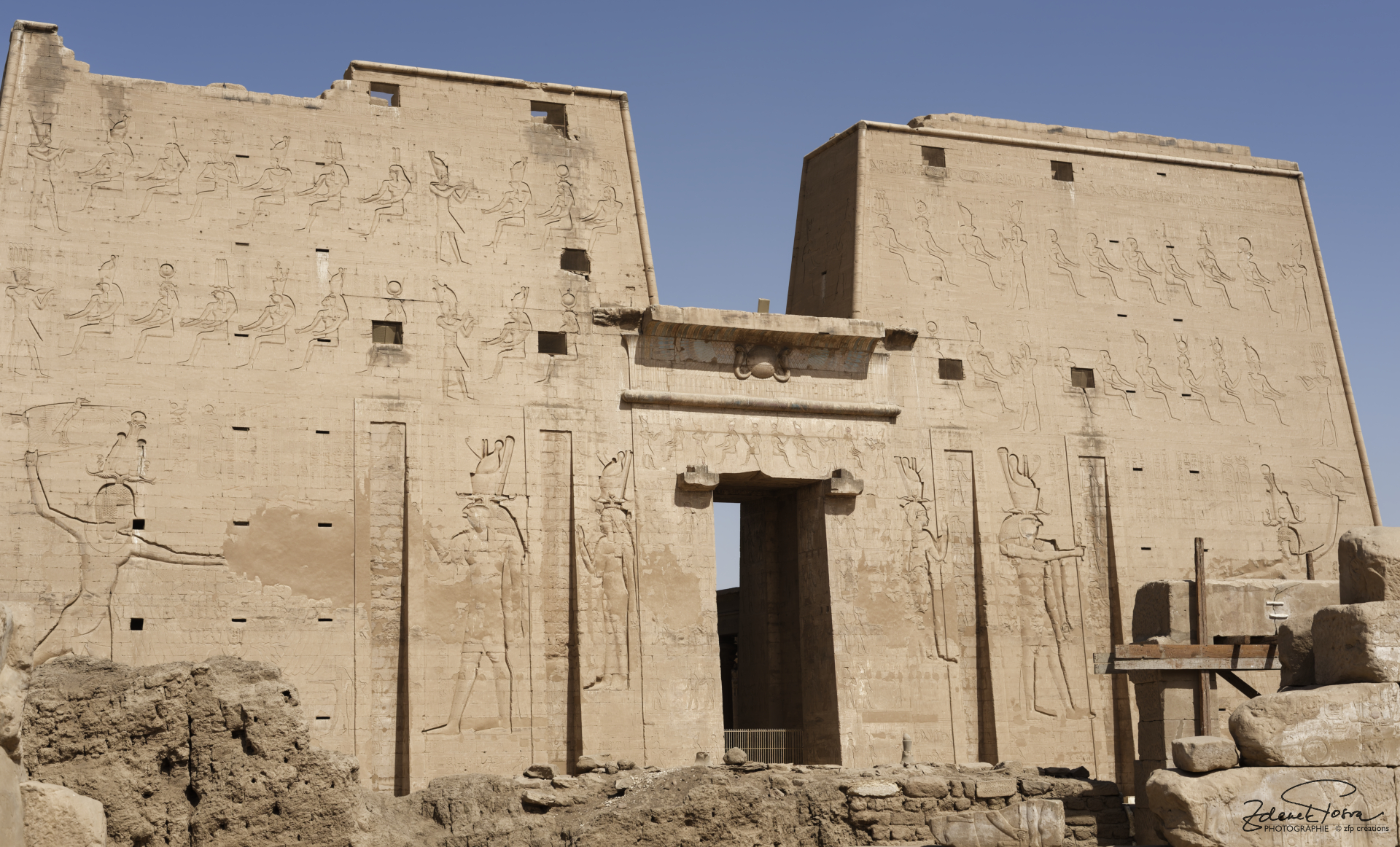 Le temple d'Horus d'Edfu