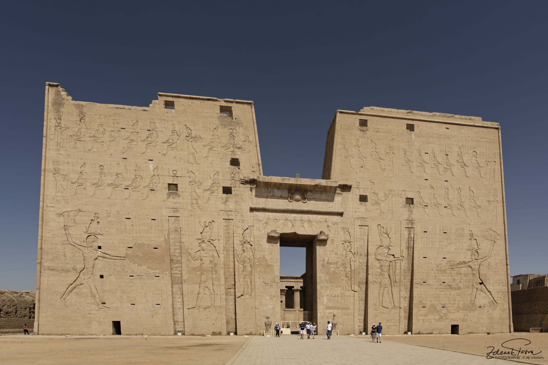 Le temple d'Horus d'Edfu