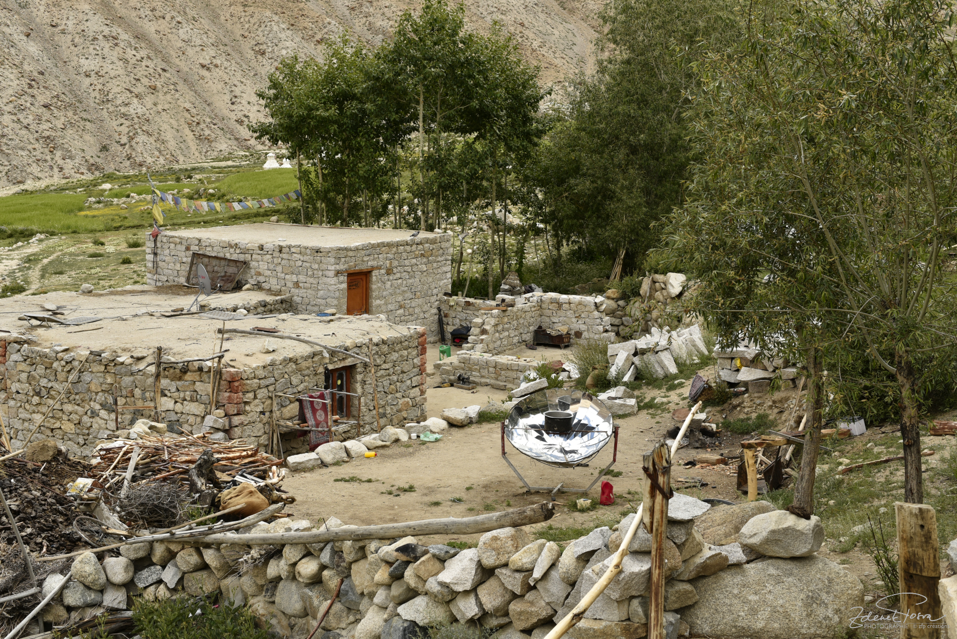 La maison d'accueil au village Hundar Dog