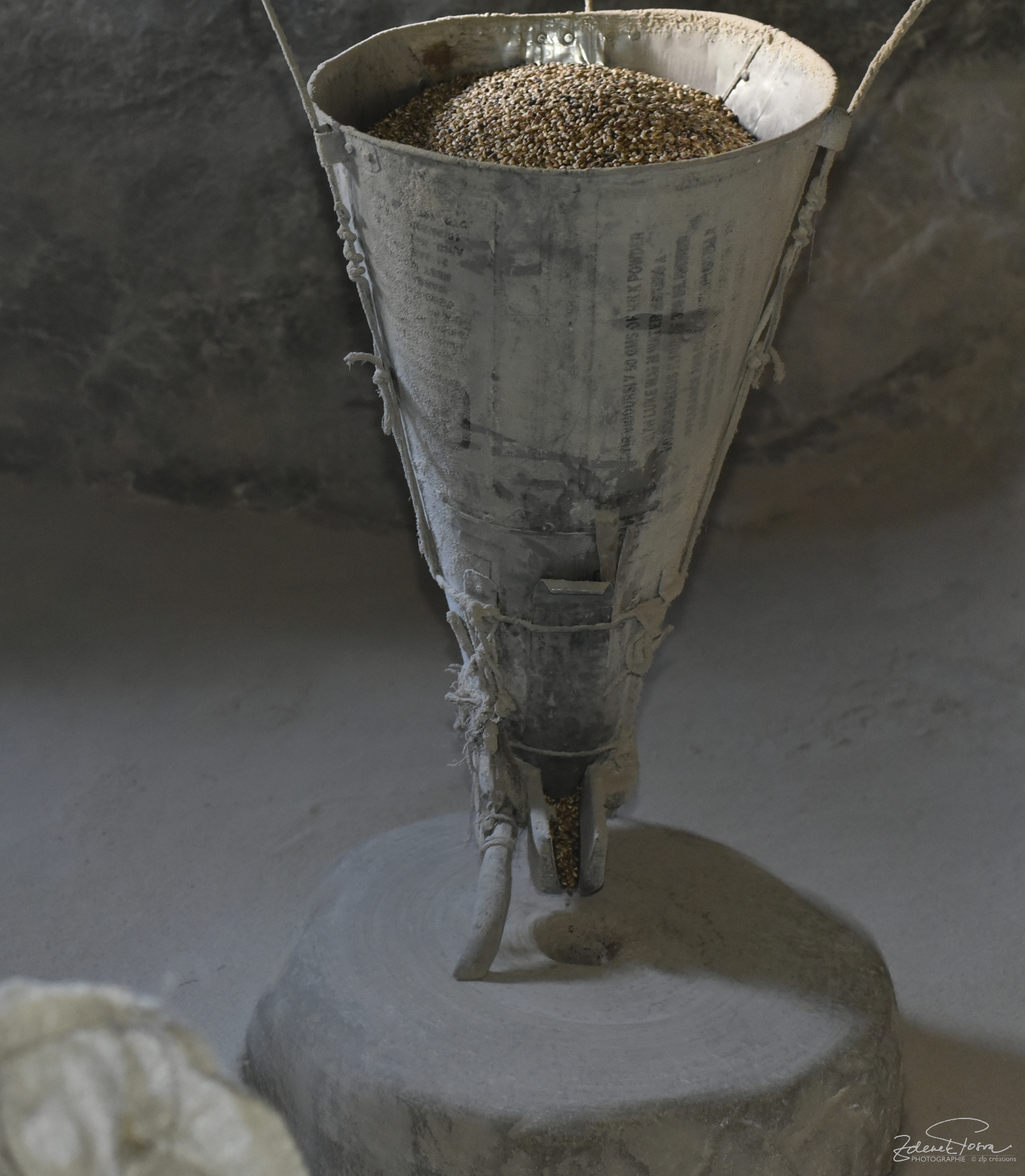 Le moulin à l'orge au village de Turtuk