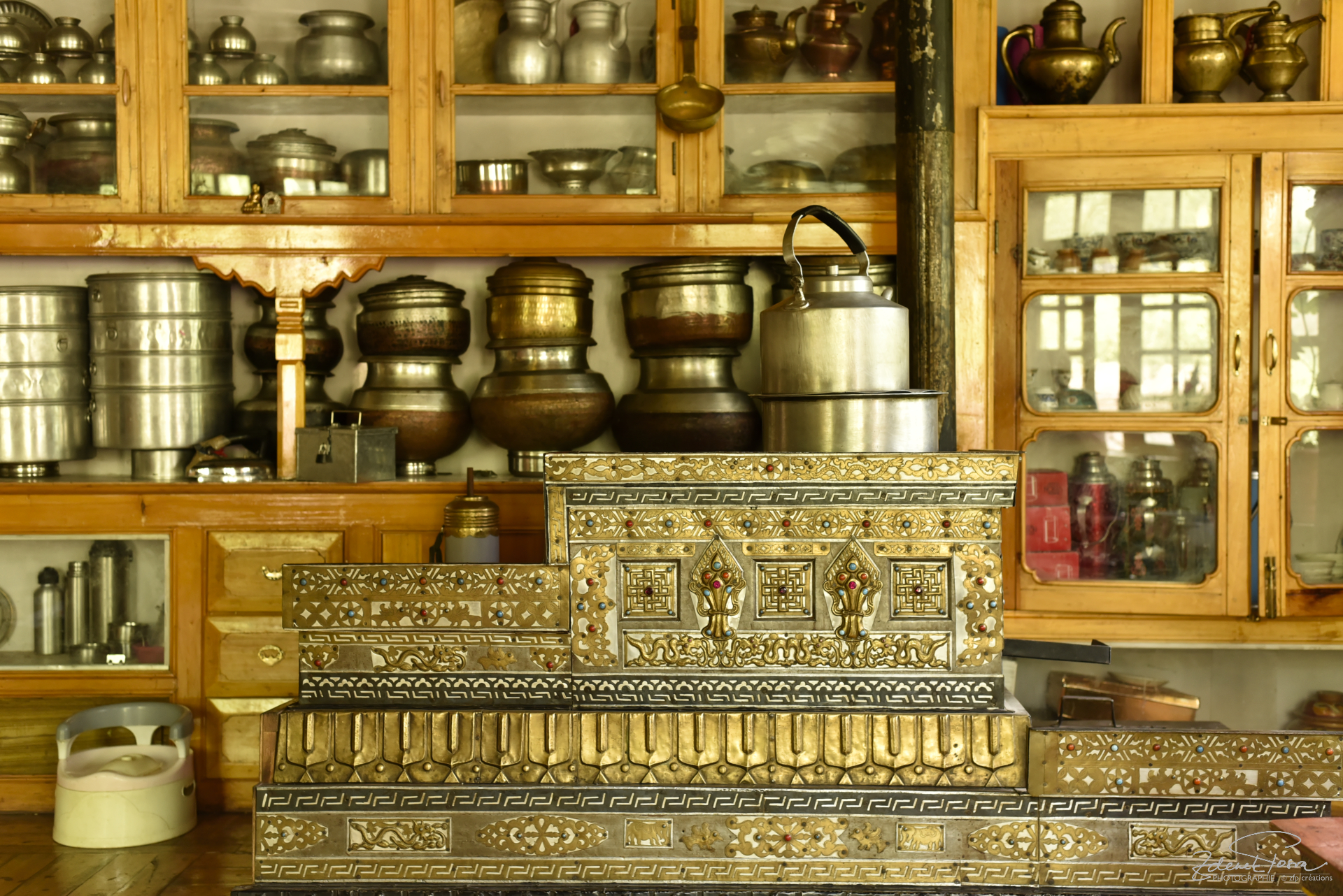 Dans la cuisine d'un particulier à Takthok