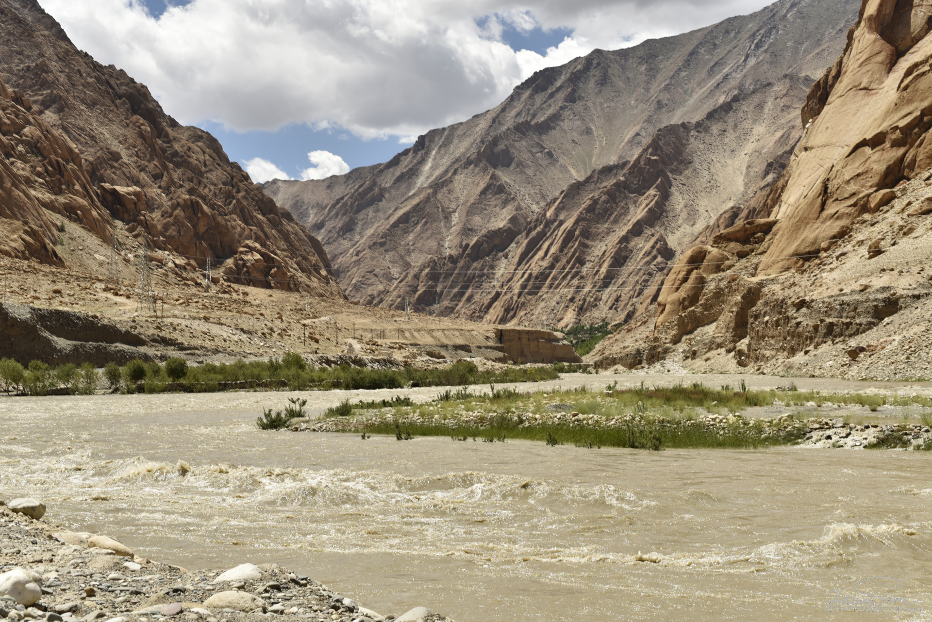 Sur la route de Korzok