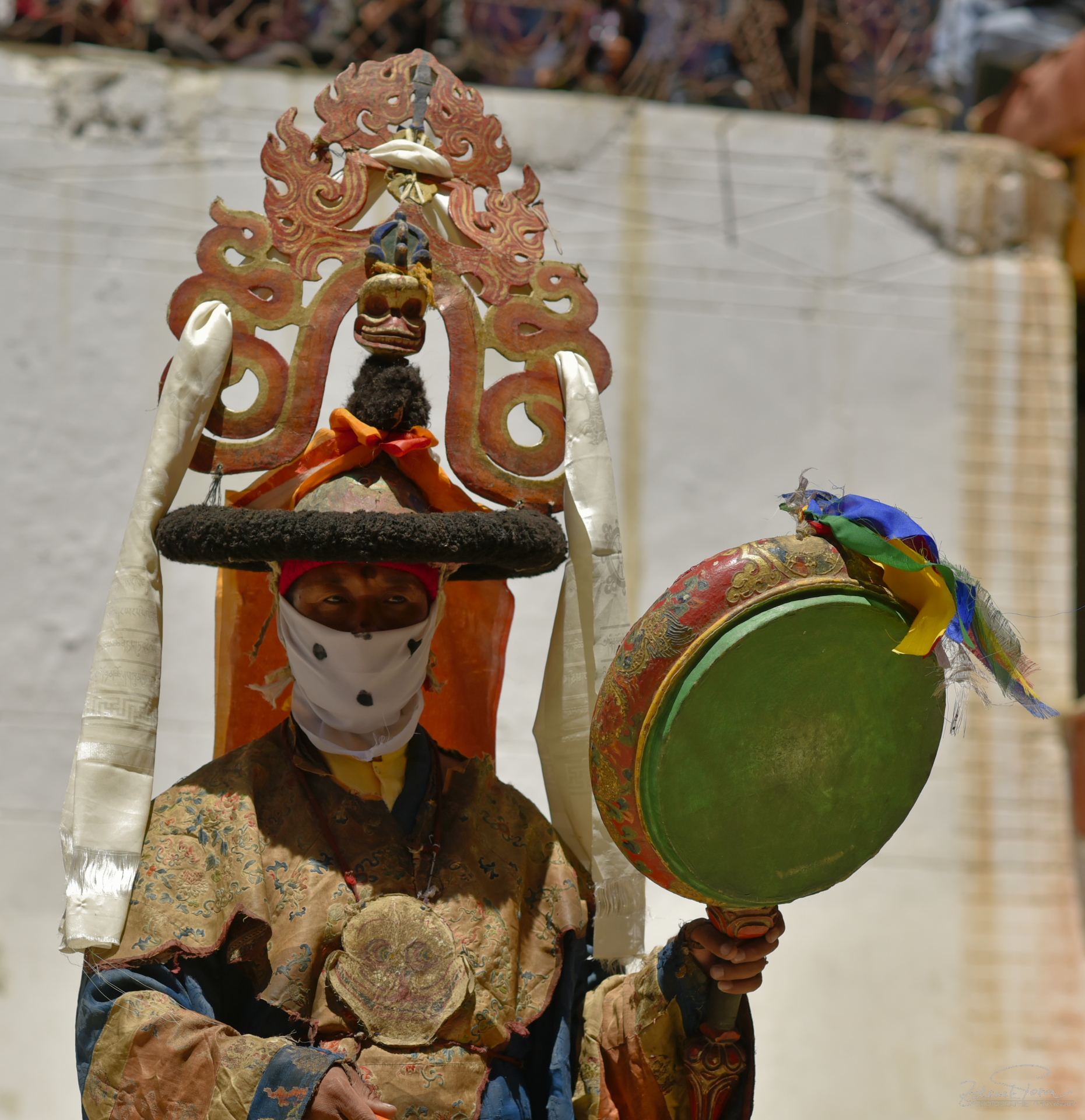 Le festival au monastère de Korzok