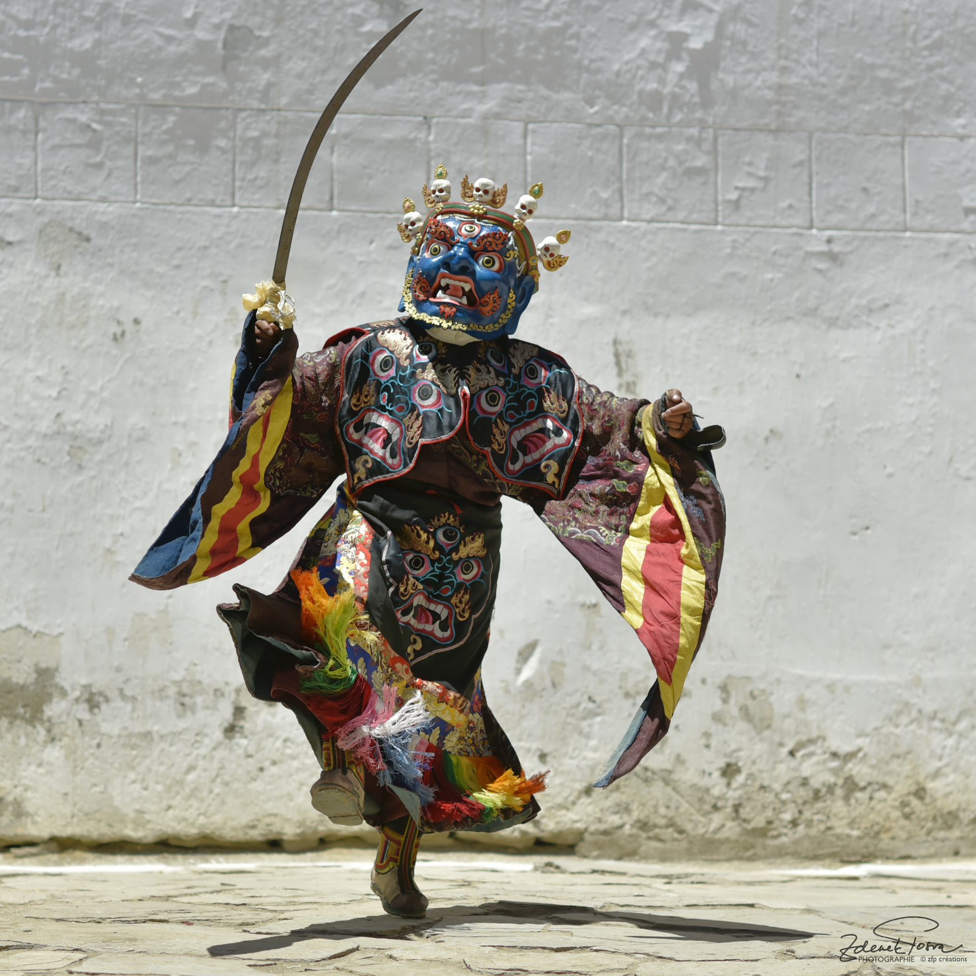 Le festival au monastère de Korzok