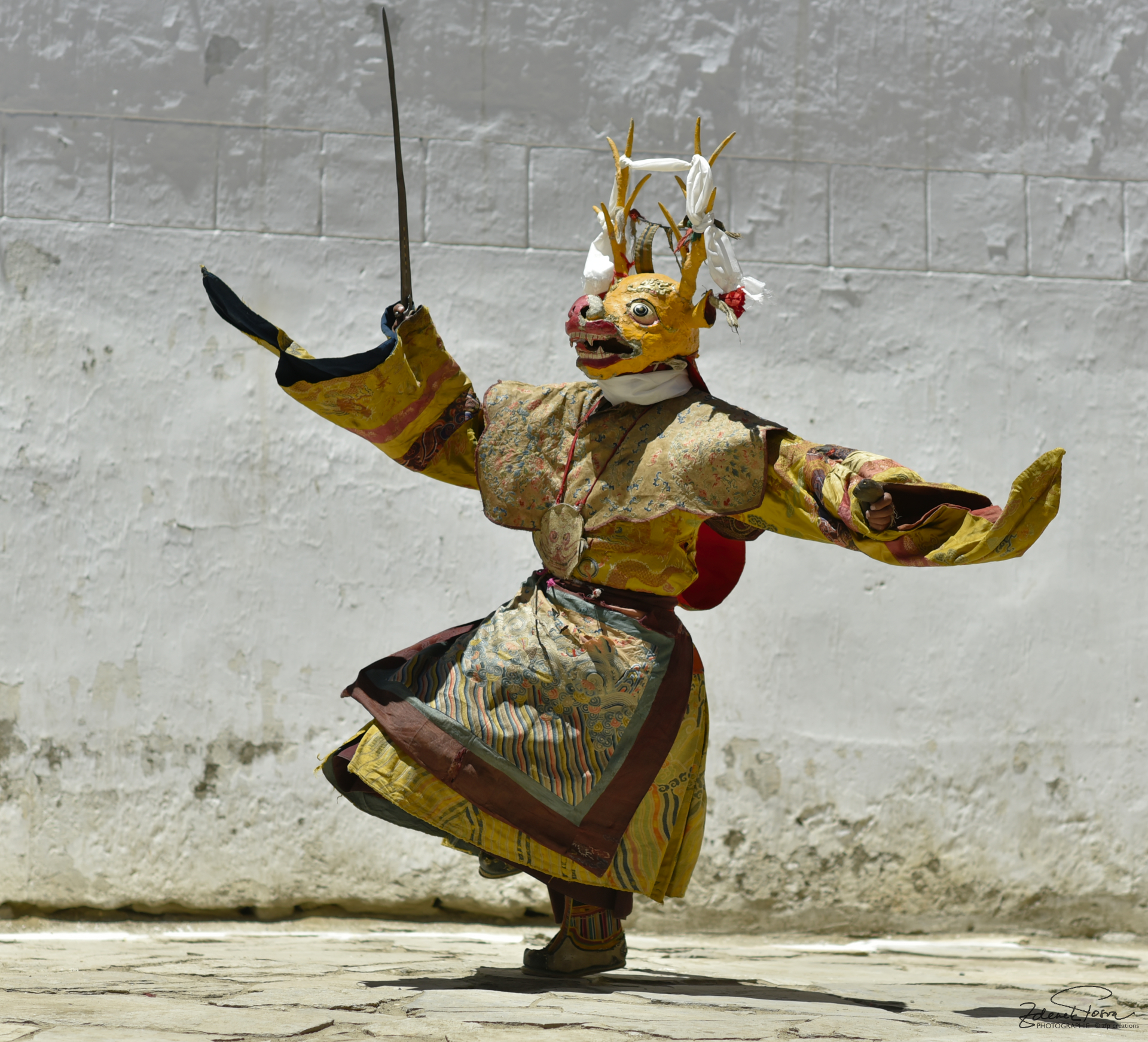 Le festival au monastère de Korzok