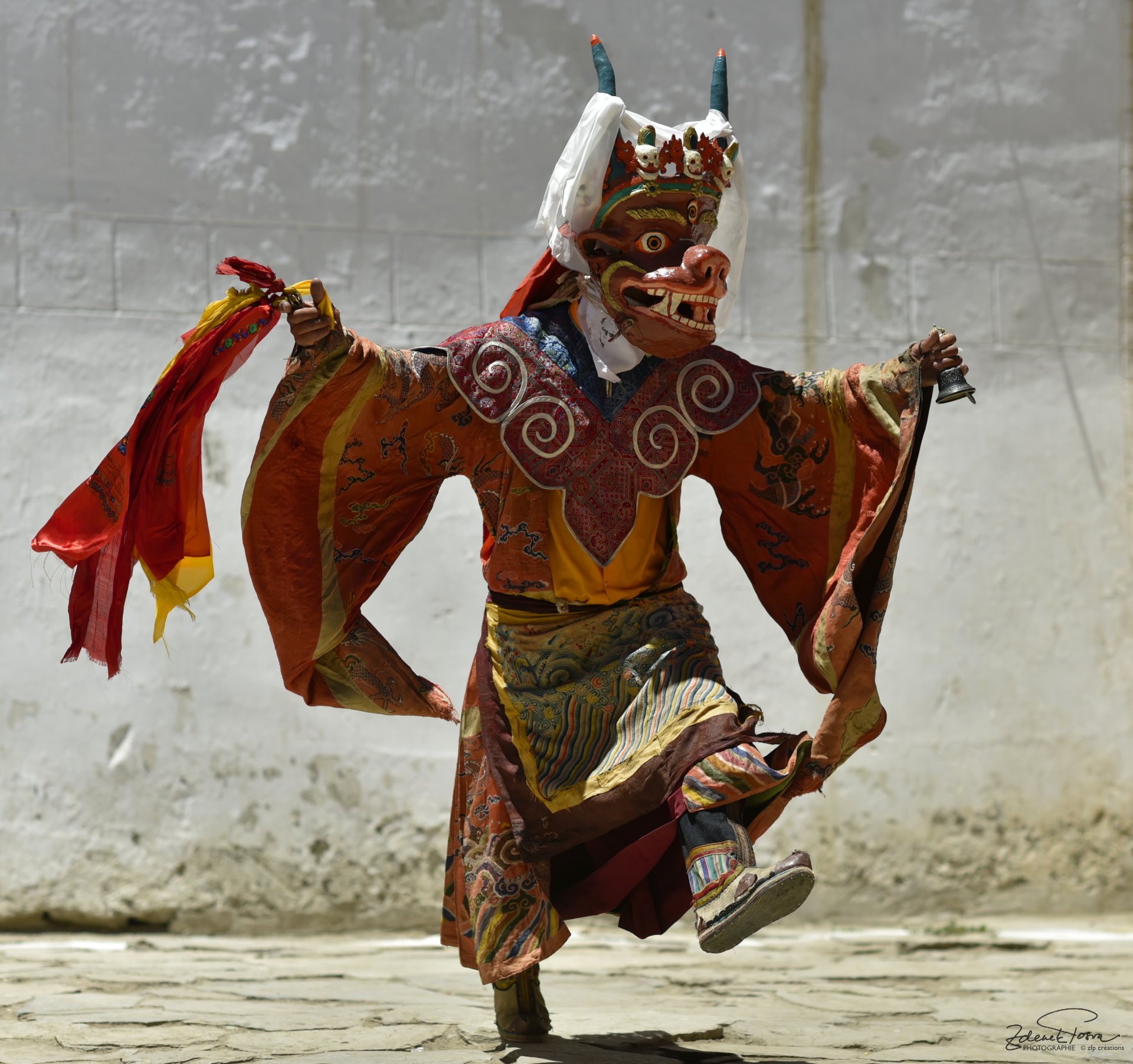 Le festival au monastère de Korzok