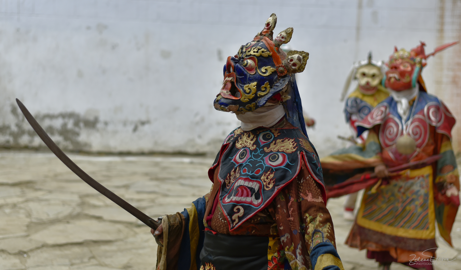 Le festival au monastère de Korzok