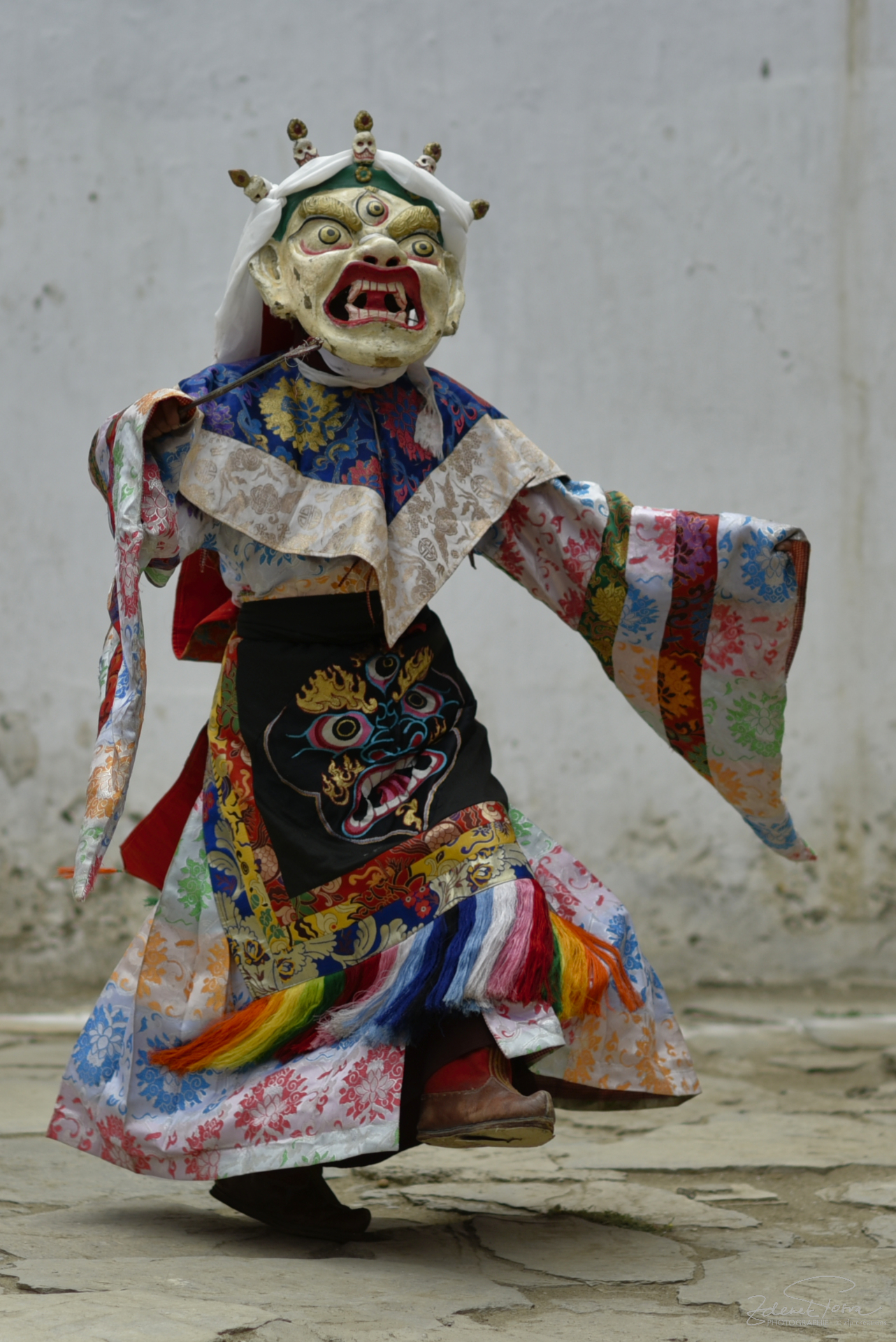 Le festival au monastère de Korzok