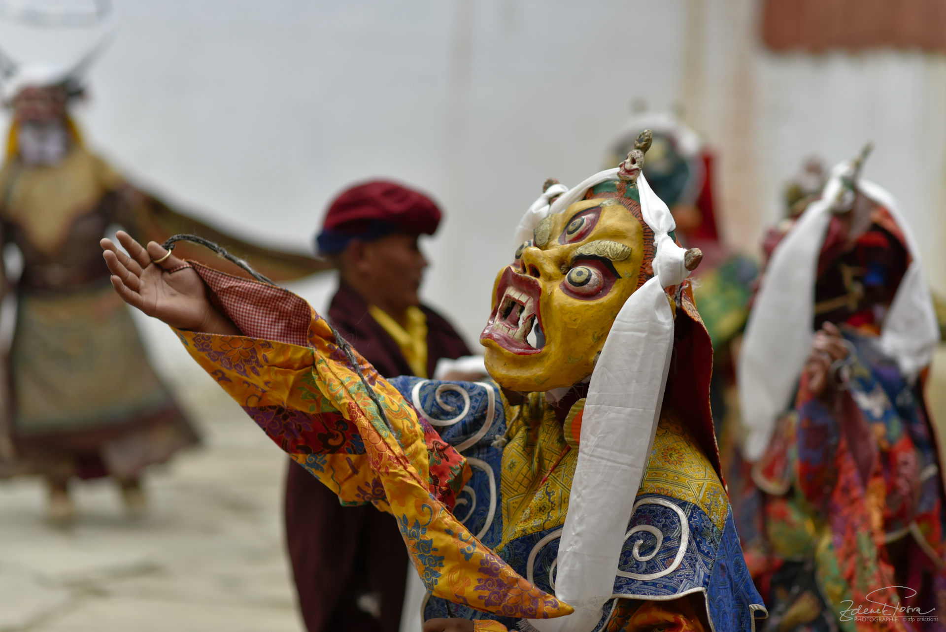 Le festival au monastère de Korzok