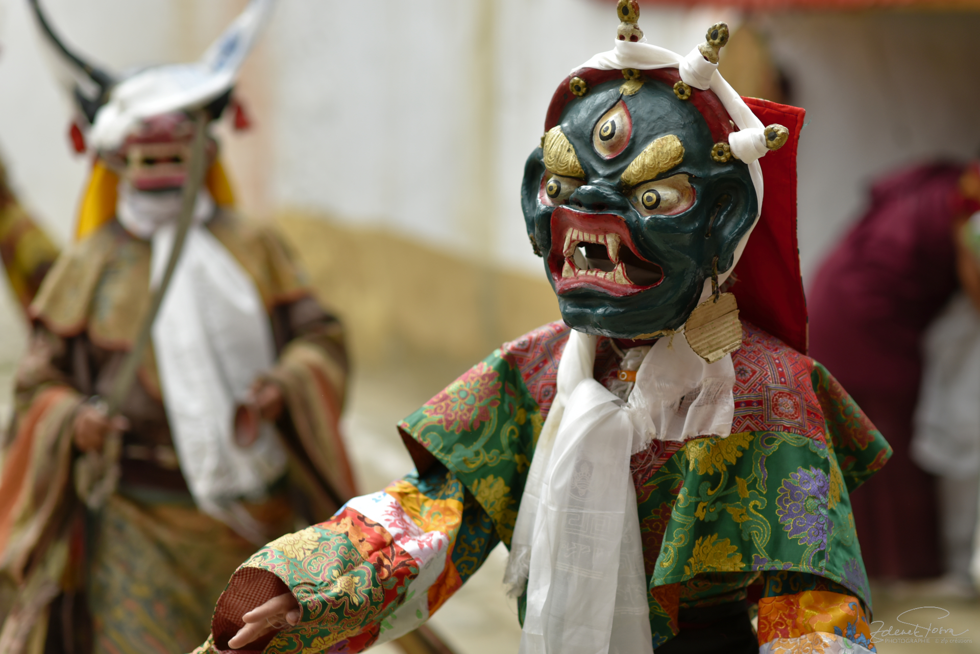 Le festival au monastère de Korzok