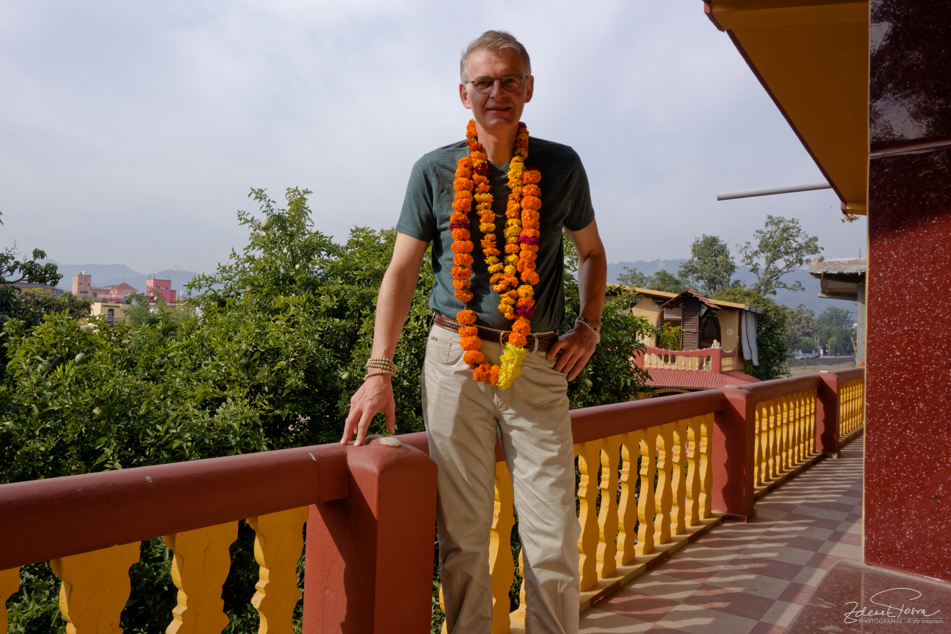 Dans le ashram Santosh Puri à Haridwahr