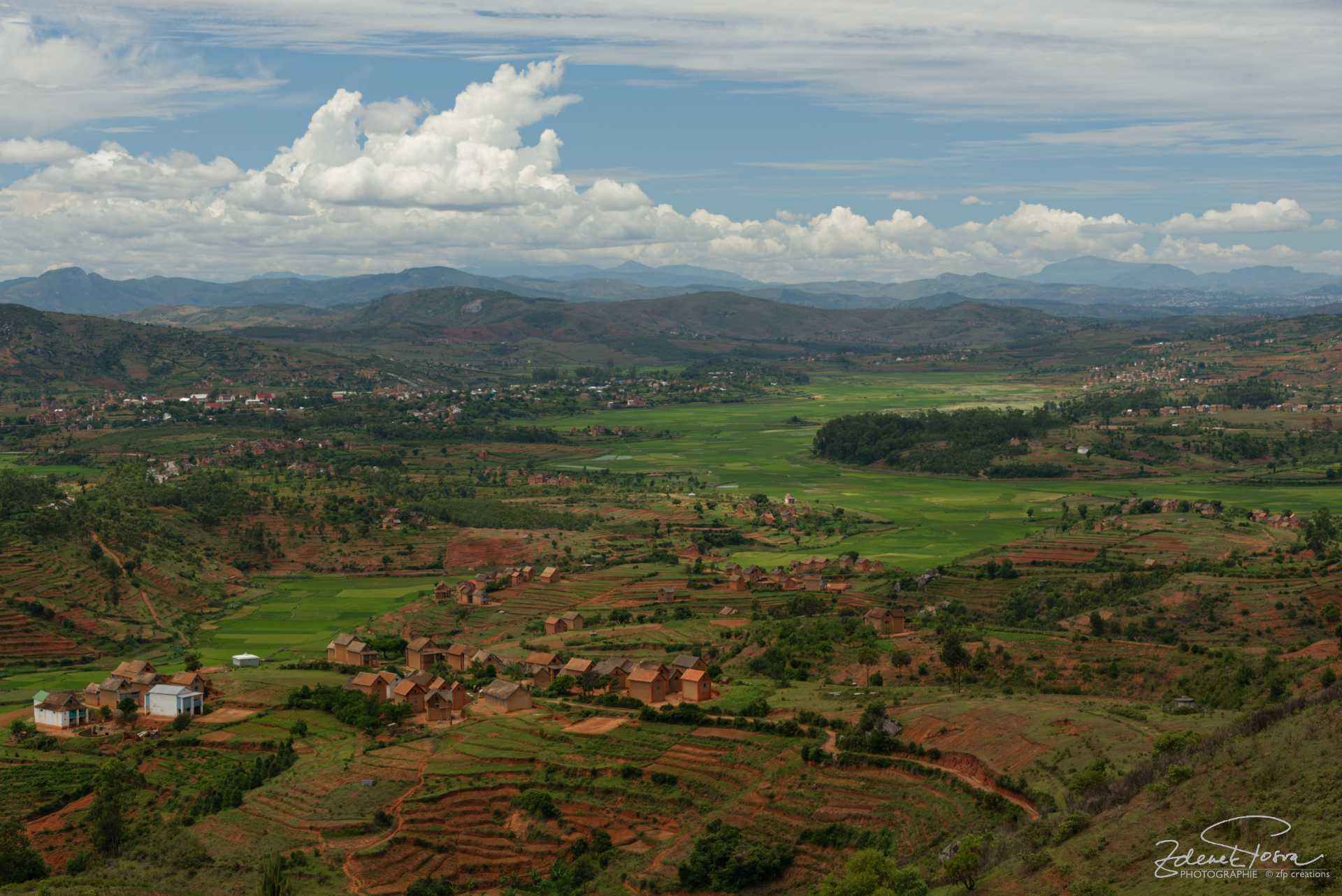 L'un des plateaux typiques du centre du pays