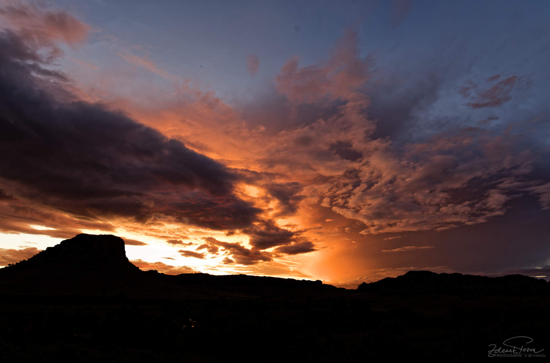 Le ciel du Madagascar