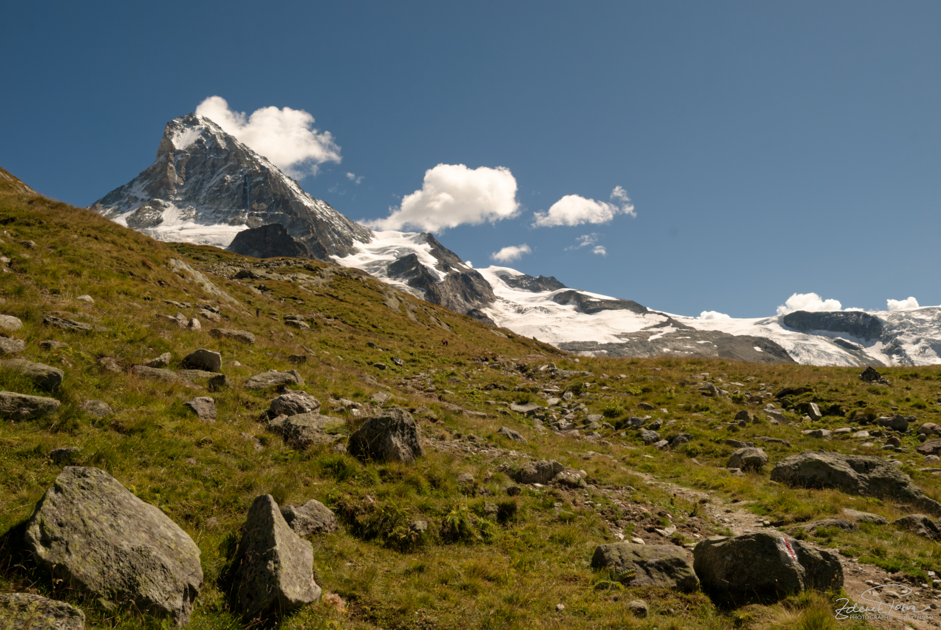 La montée depuis Ferpècle