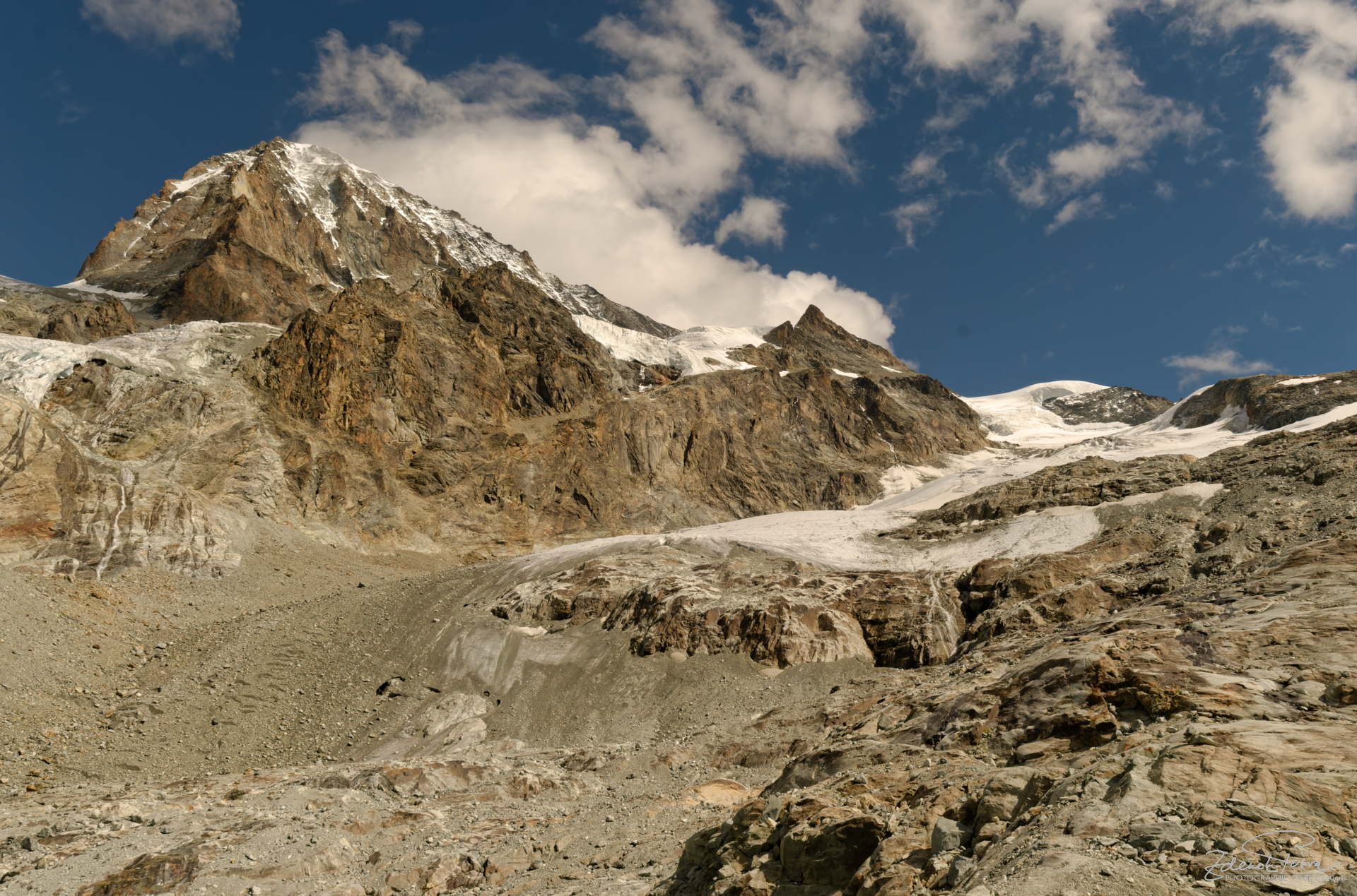 La montée vers la cabanne