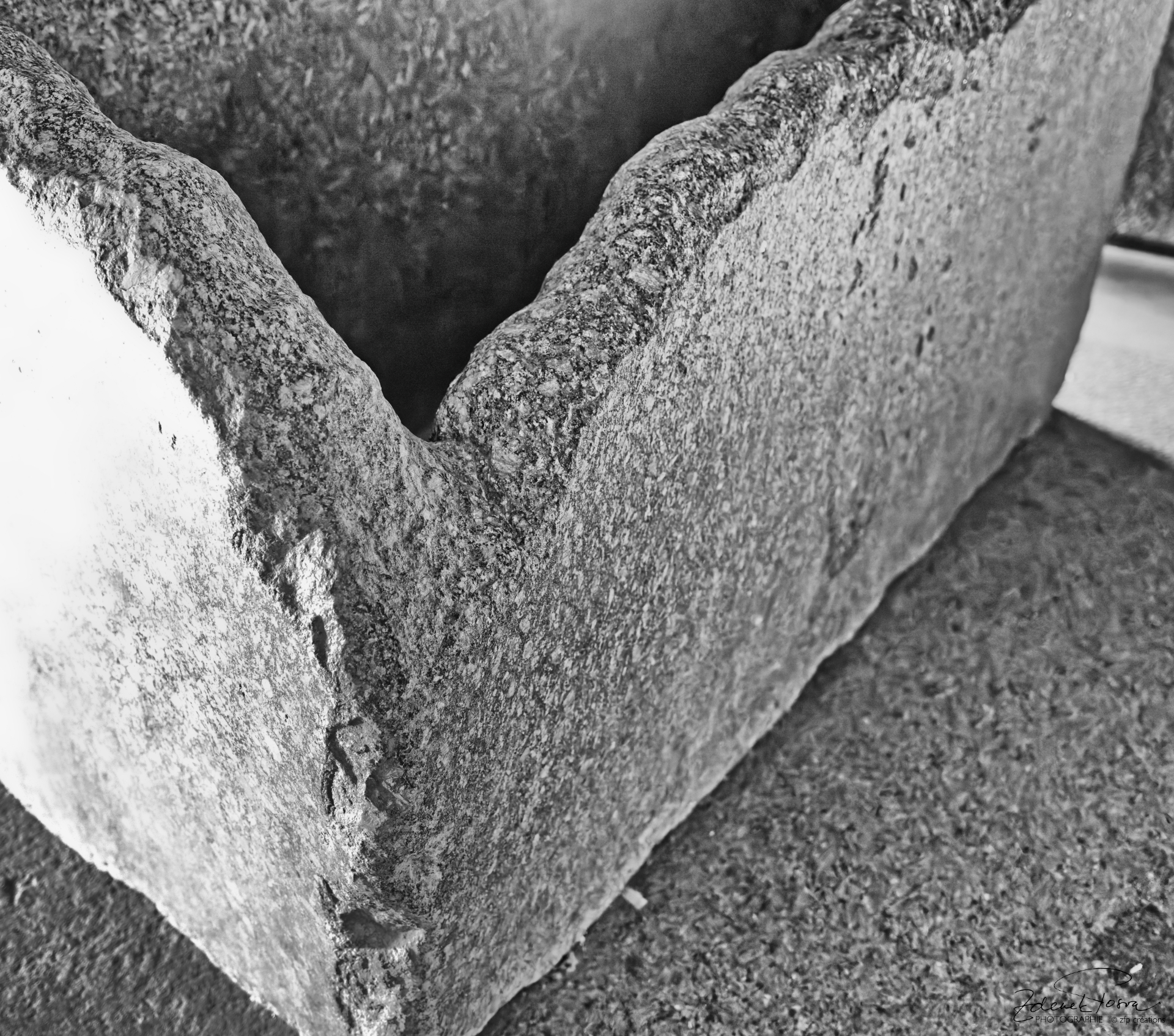 A l'intérieur de la Grande pyramide de Gizeh, le sarcophage