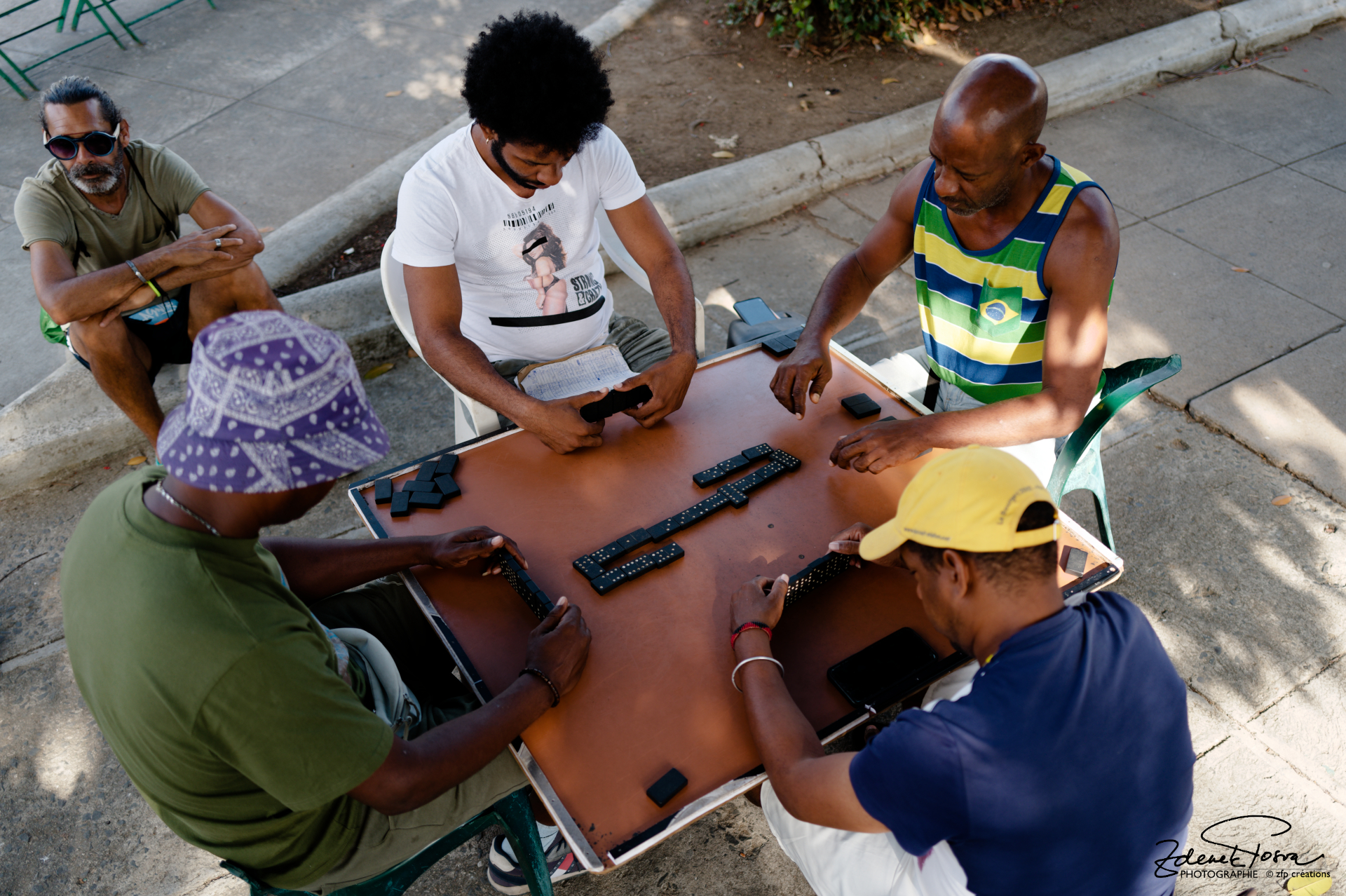 Les joueurs de dominos, Cienfuegos