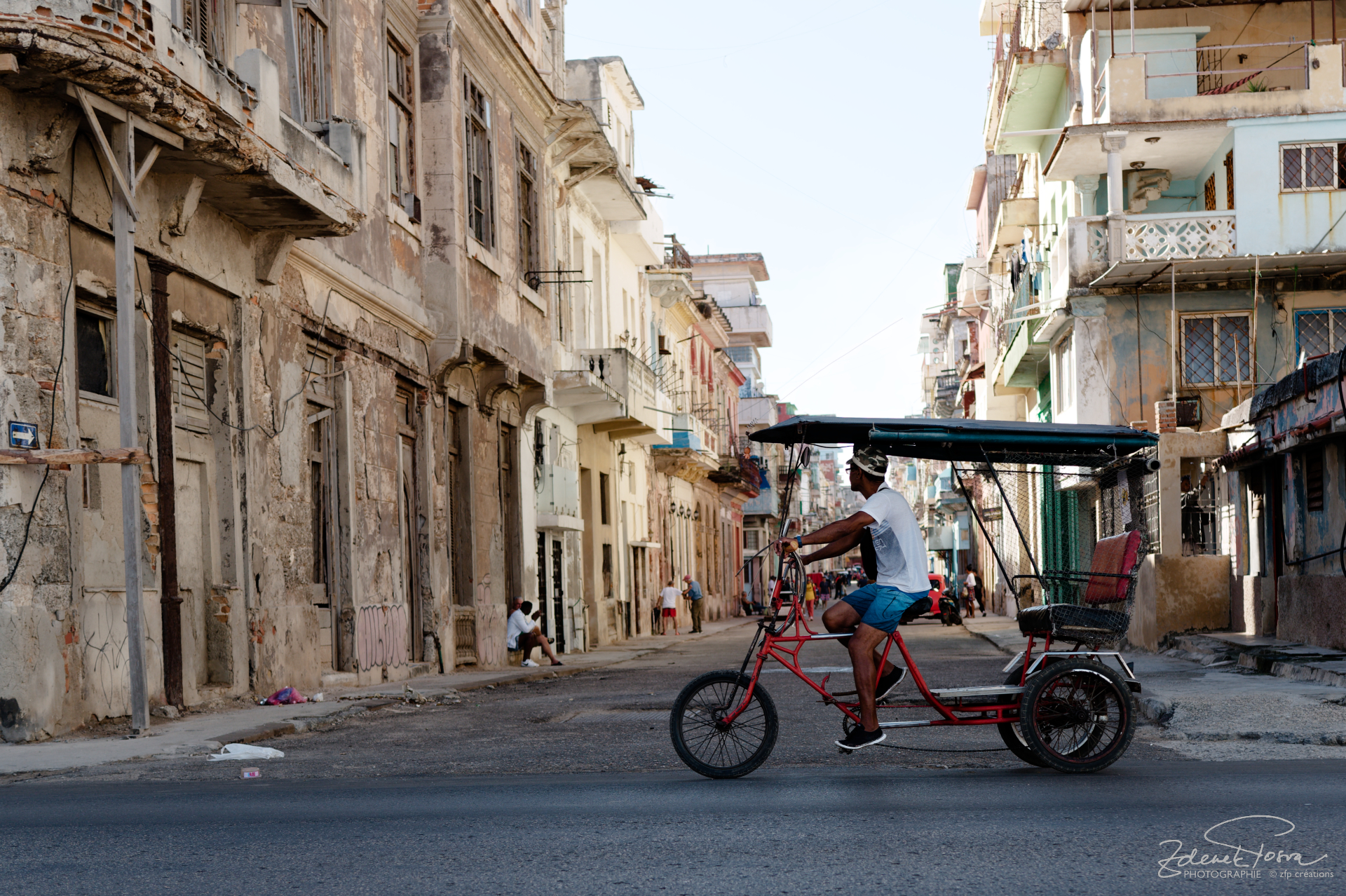 Les vélos à-taxis La Havane