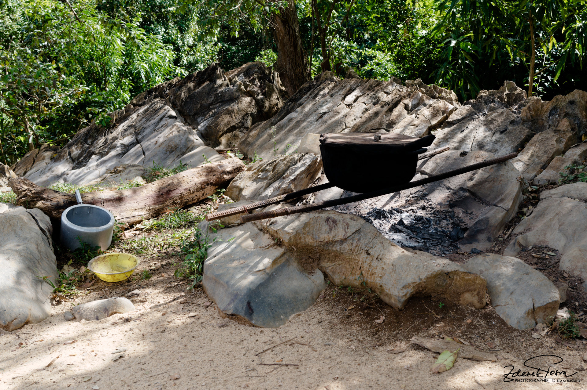 Village près de la montagne Pan de Azucar