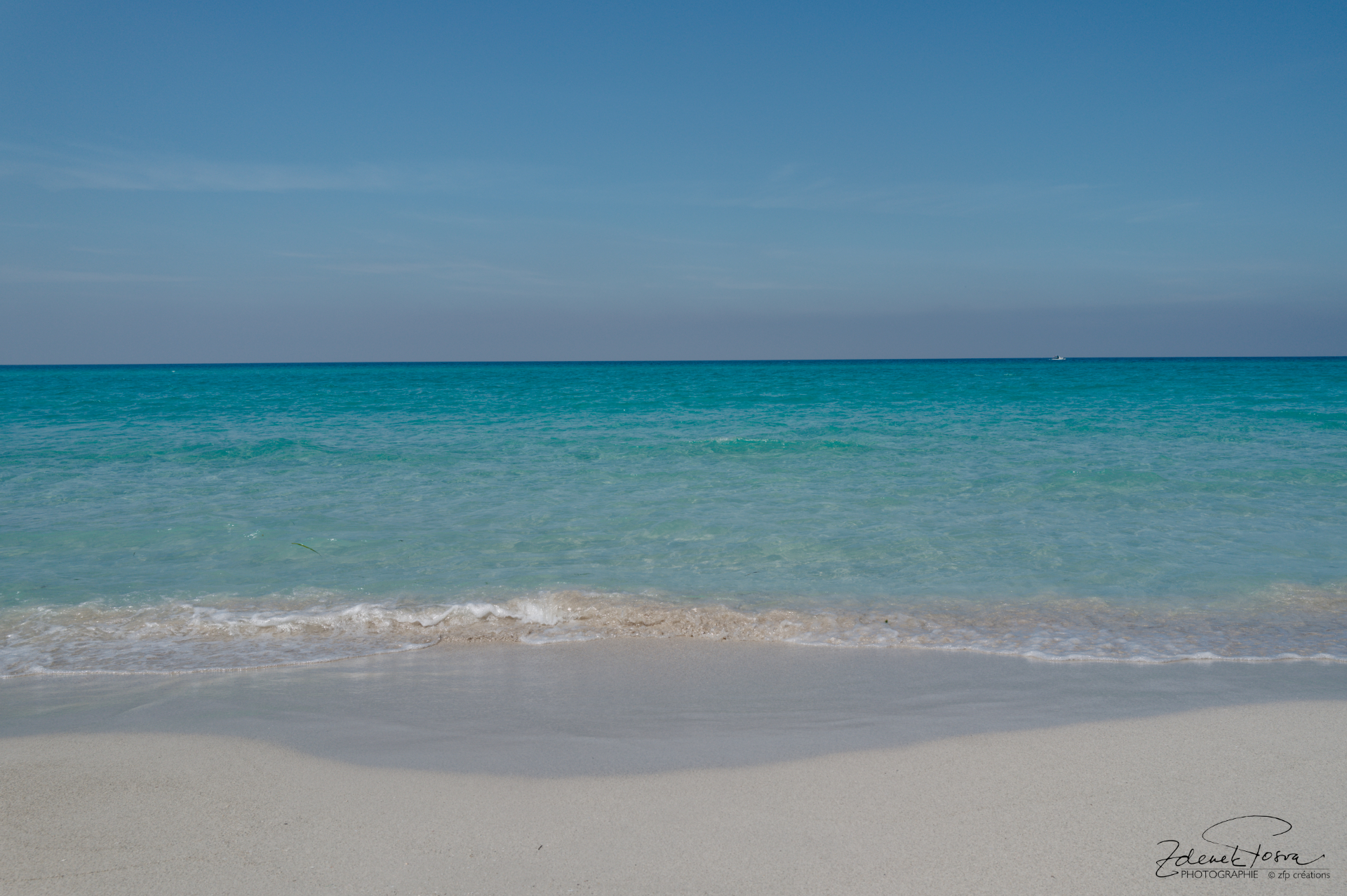 Le bleu de Caraïbes, Varadero