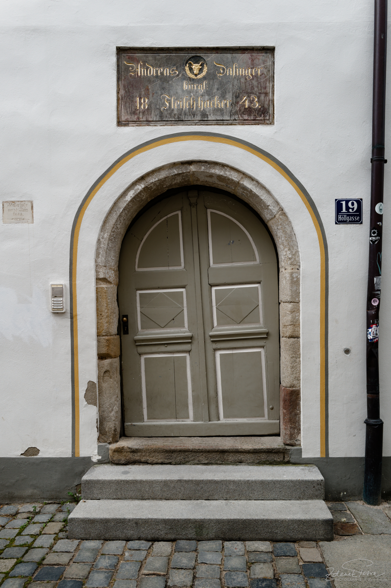 Höllgasse, le ruelle des artistes à Passau