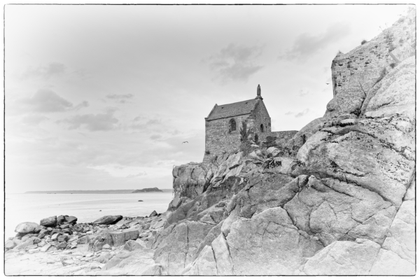 La chapelle de Saint-Aubert au Mont Saint-Michel