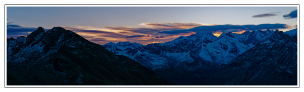 Le soleil se lève - Arolla, Valais