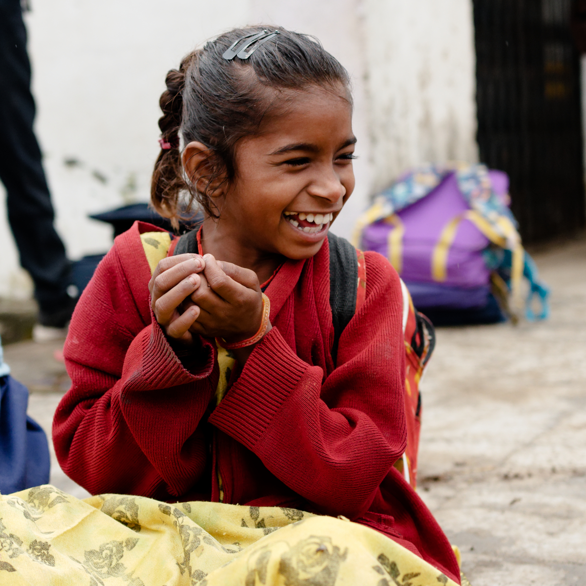 Le sourire des enfants