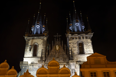 Dans une rue à Prague